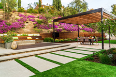 庭院戶外花園設計實景效果圖欣賞