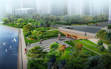 城市景觀實(shí)景圖1